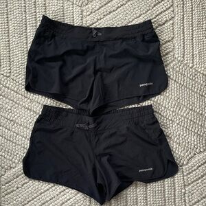 2-pack Patagonia Nine Trails Short - black - medium